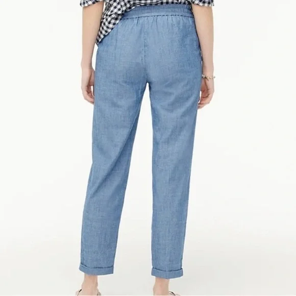 J. By J. Crew cotton chambray drawstring pants size 18W - Picture 11 of 11